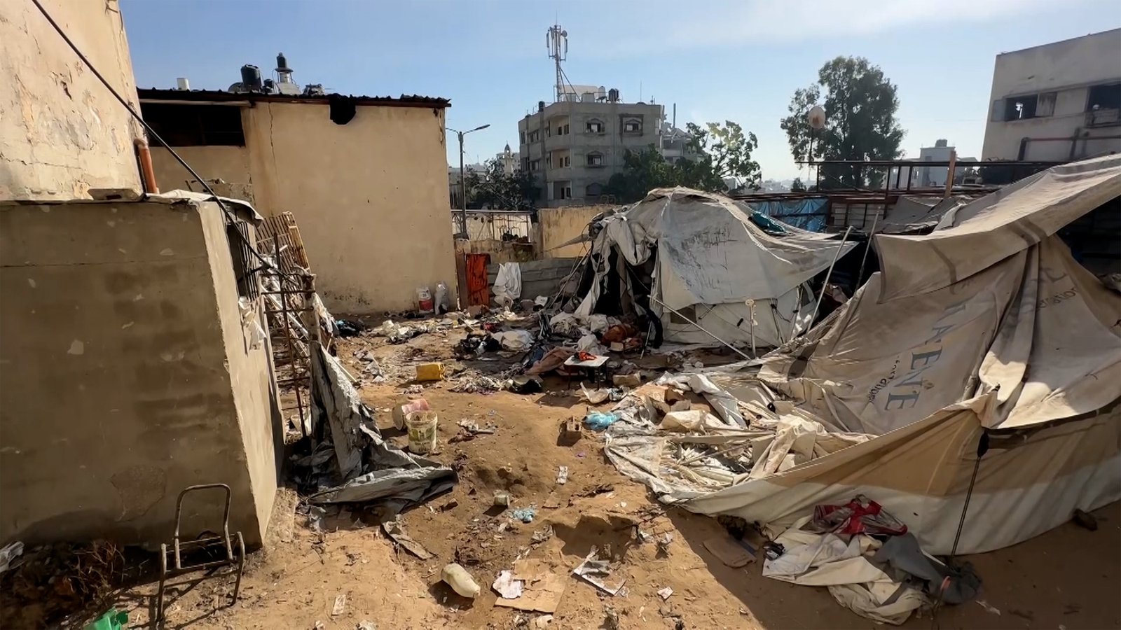 Israeli air strike kills at least 4 children at Gaza City school | Israel-Palestine conflict