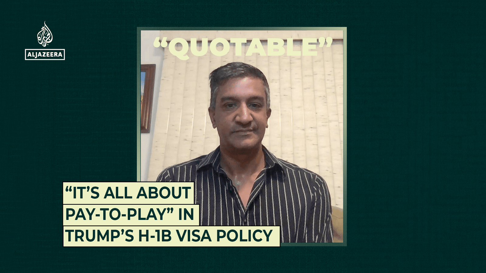 “It’s all about pay-to-play” in Trump’s H-1B visa policy