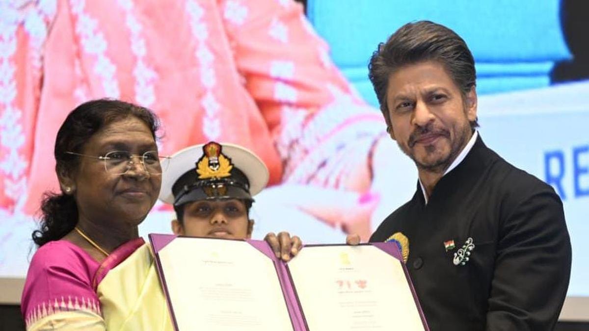 Shah Rukh Khan, Rani Mukerji, Vikrant Massey honoured with National Film Award