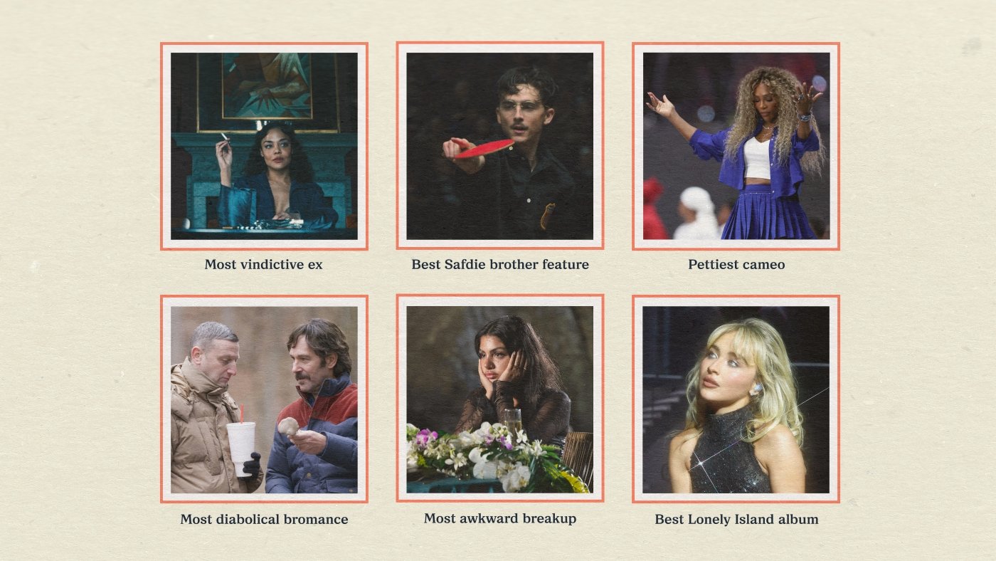 2025 in pop culture, from awkward breakups to petty cameos : NPR