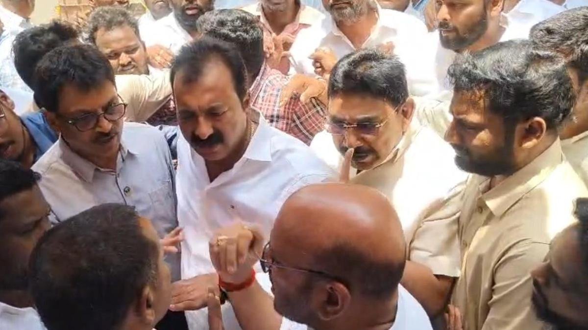 TDP, Jana Sena leaders clash over ‘missing' A.P. Chief Minister’s photo at government event