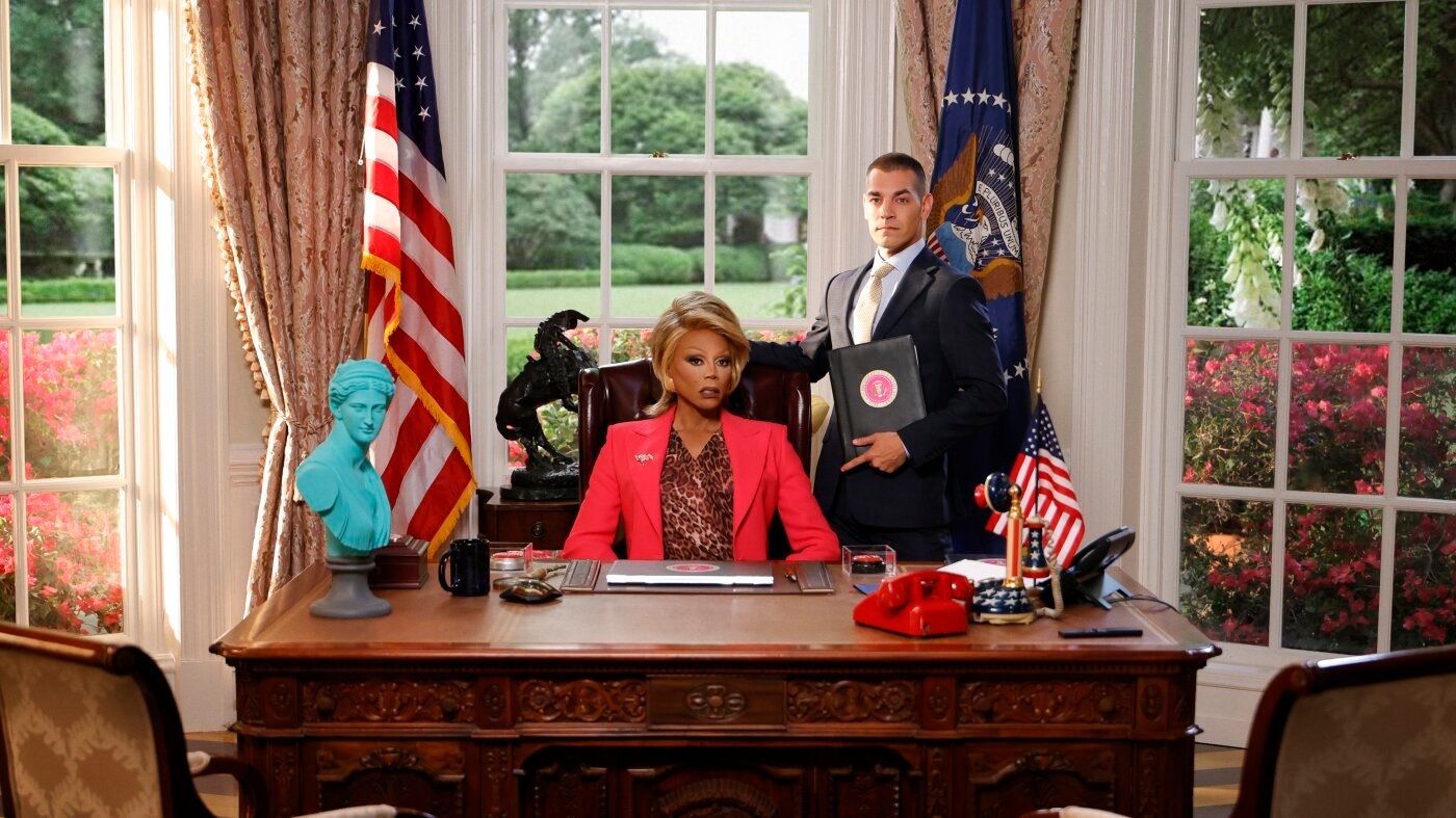 RuPaul is president in this campy disaster movie : NPR
