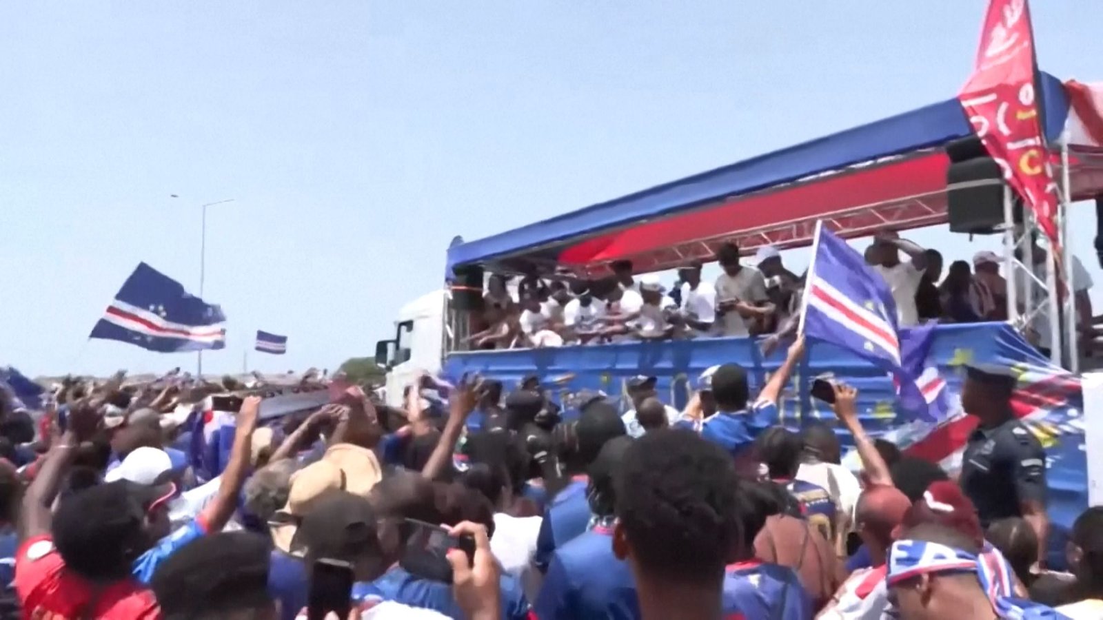 Cape Verde celebrates team’s return after historic World Cup | World Cup 2026