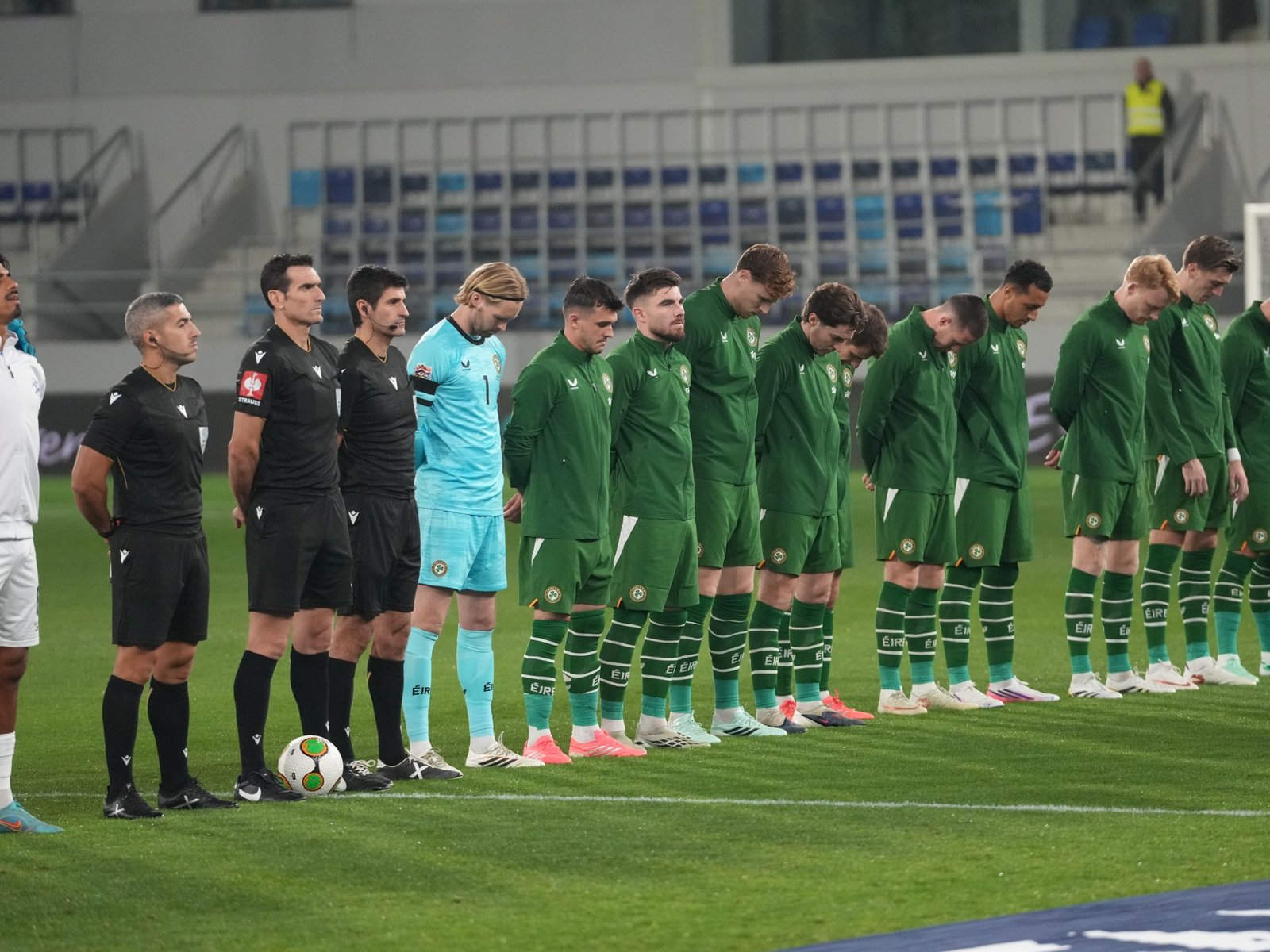 Ireland refuse handshake with Israel and don armbands in Nations League tie | Football News
